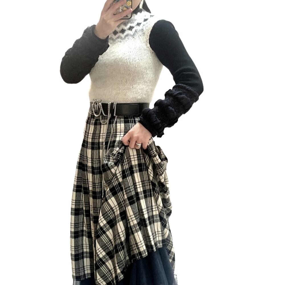 Icewear 100% Icelandic wool yoke colorwork sweater